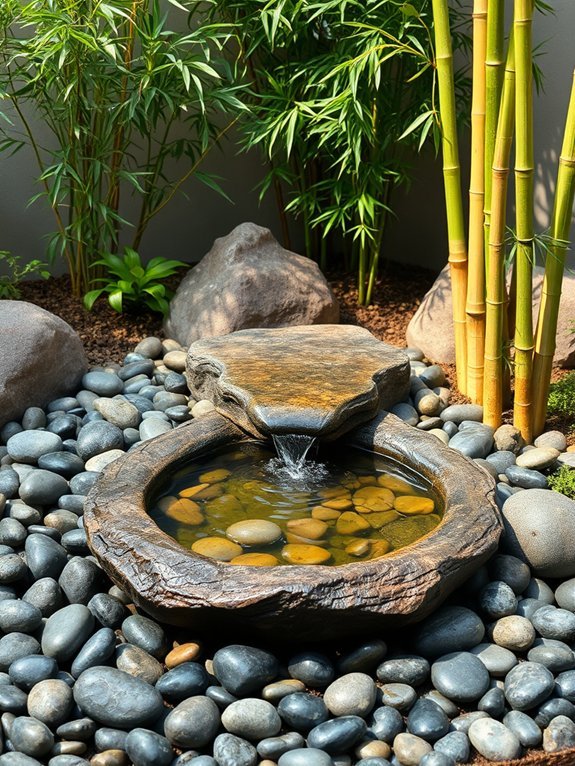 add calming water element