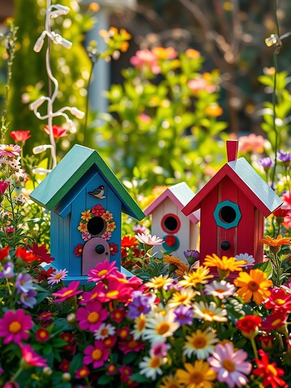 artistic homes for birds