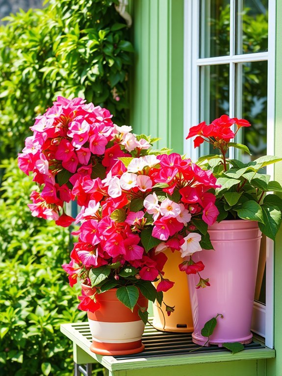 beautiful flowering houseplants