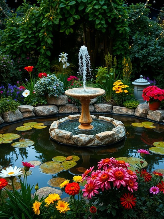 beautifully designed water features