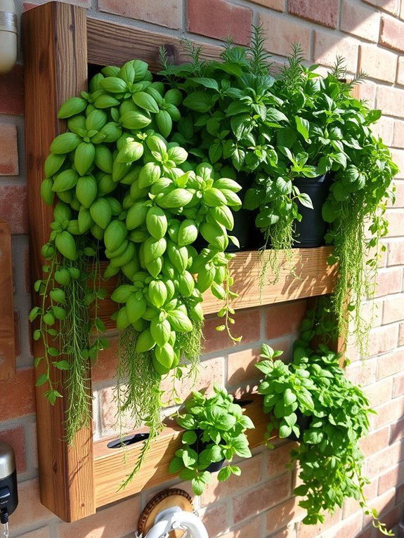 build a vertical planter