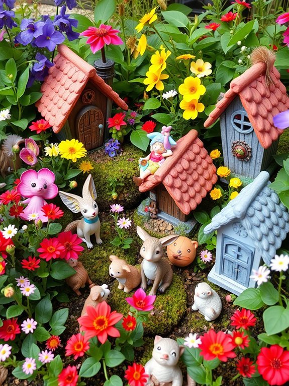 charming miniature animal sculptures