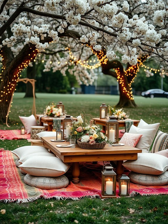 charming outdoor dining experience