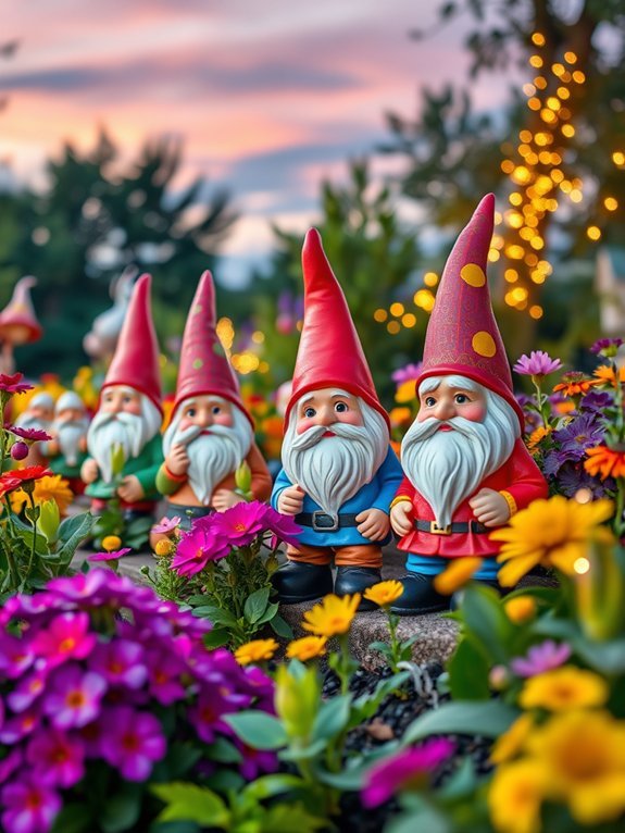 charming tiny outdoor decorations
