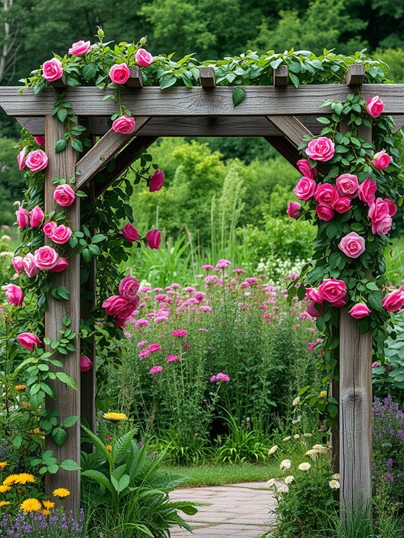 charming wooden garden structures