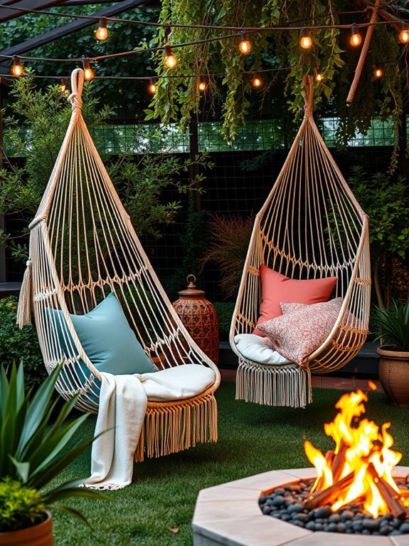 chic hanging seat designs