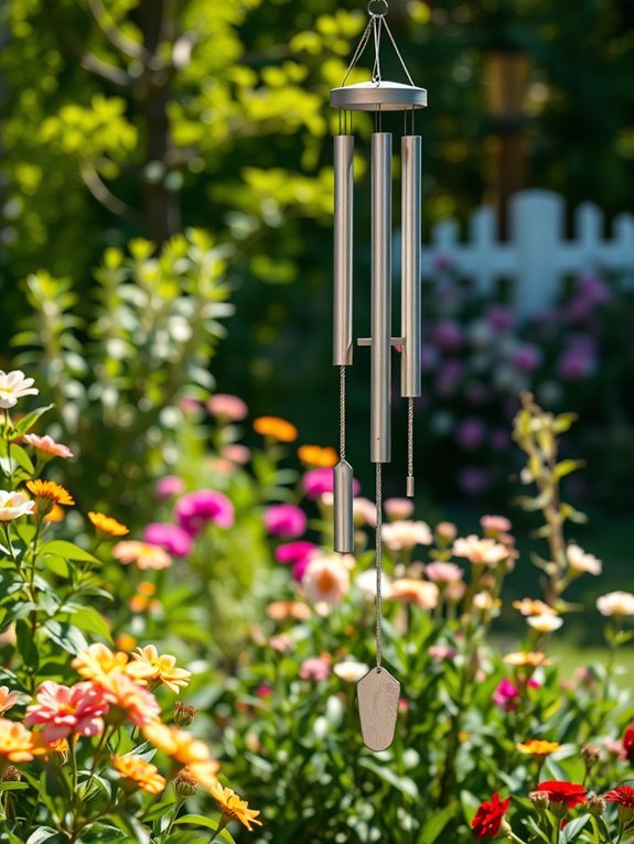 classic aluminum wind chime