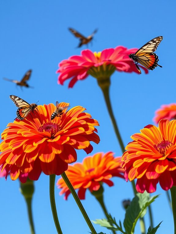 colorful flowering garden plant