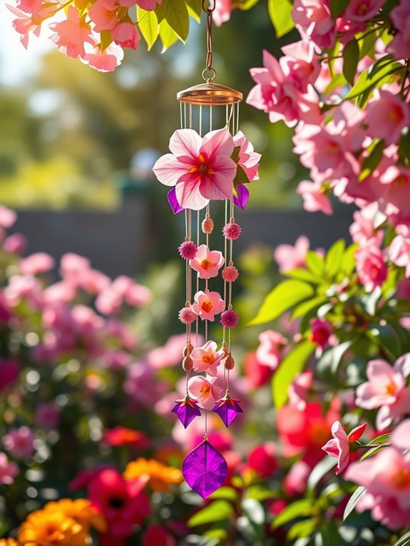 colorful nature inspired decoration