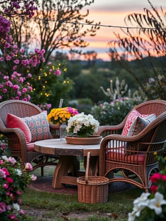 comfortable backyard seating options