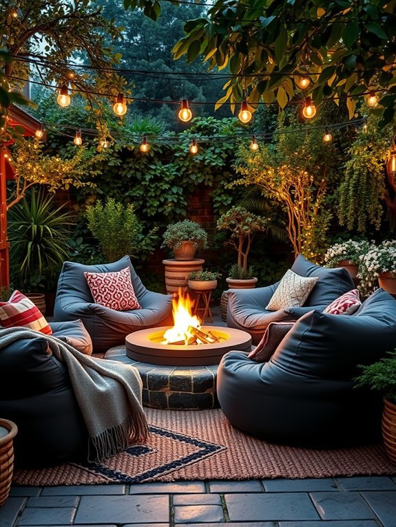 comfortable seating for relaxation