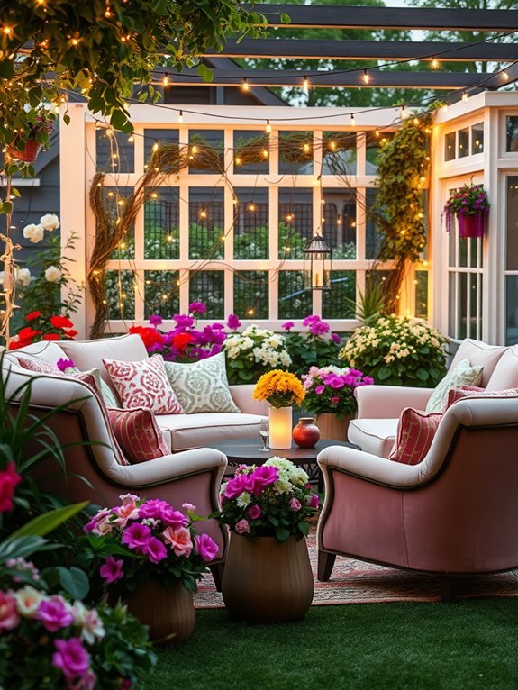 comfortable seating lounge area