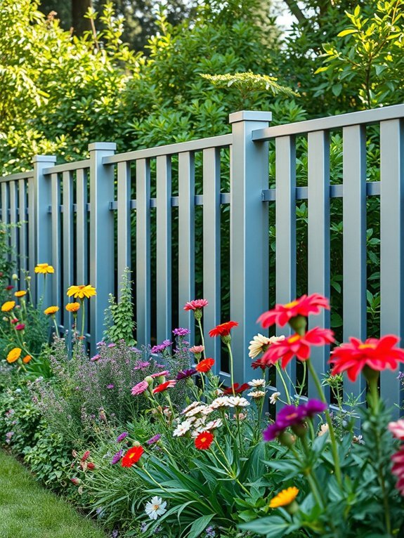 corrosion resistant fence material