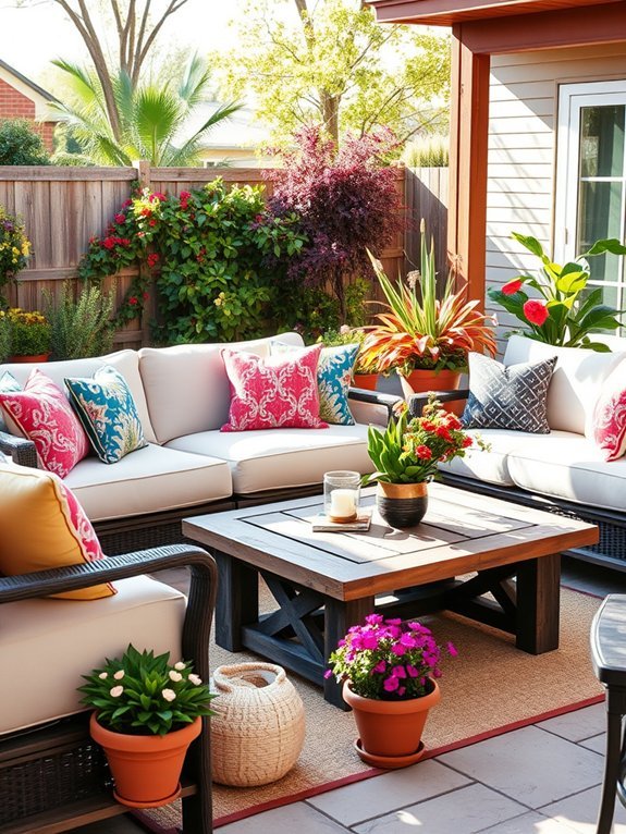 cozy outdoor seating essentials