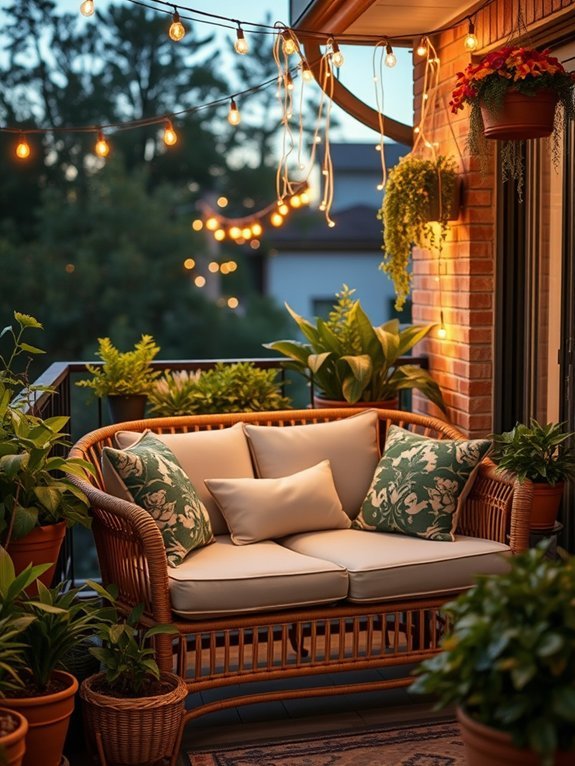 cozy seating nook design