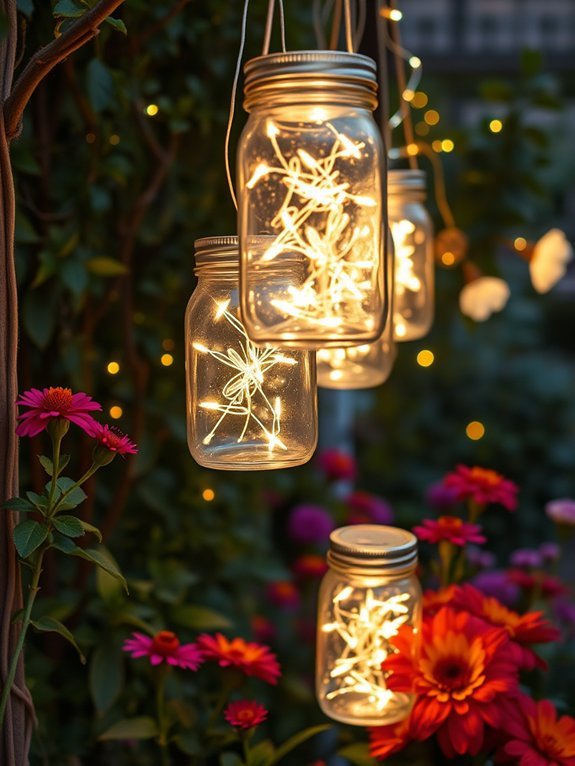 creative jar light fixtures