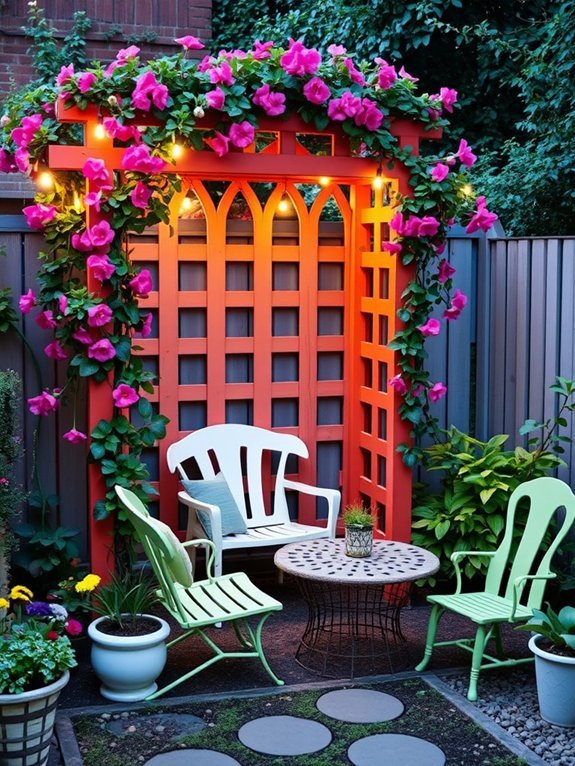 decorative trellis installation needed