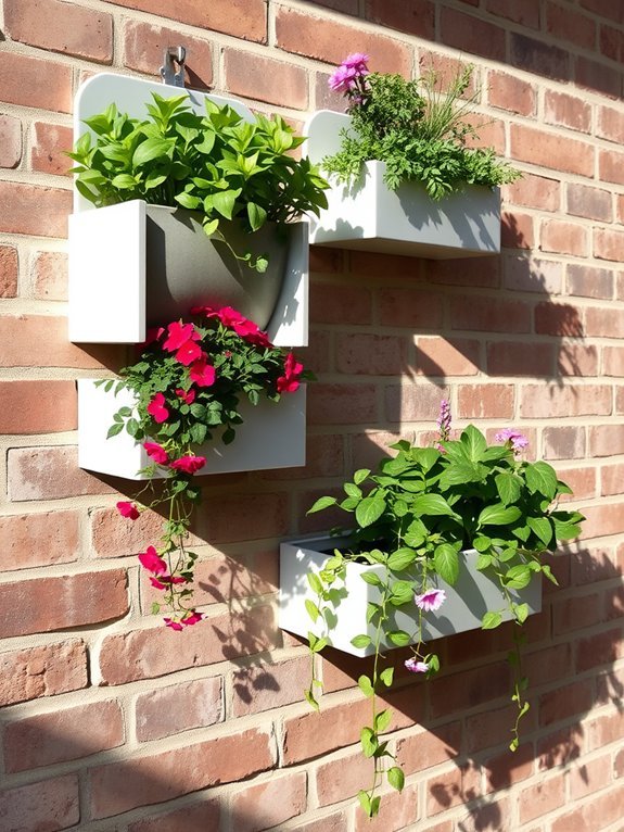 decorative vertical plant storage