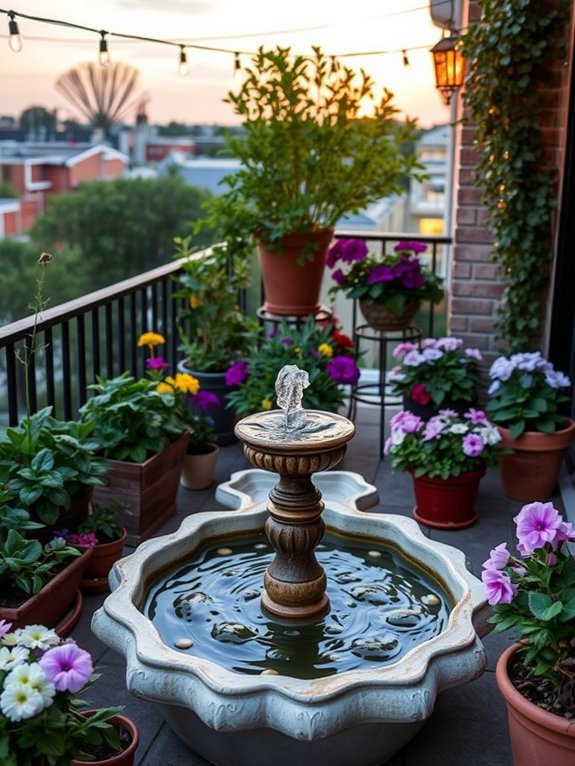 design a small fountain