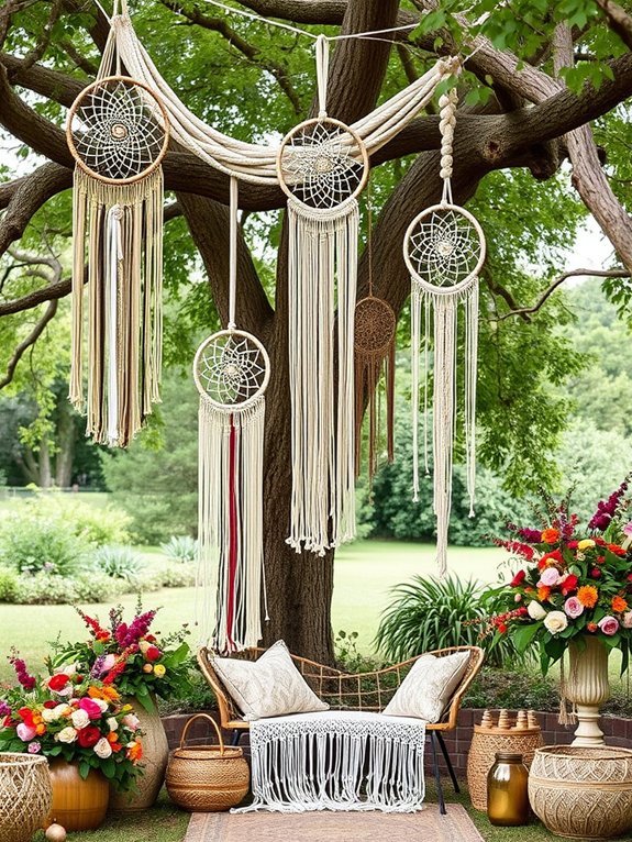 dreamcatchers and macram crafts