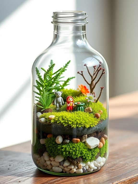 eco friendly bottle garden