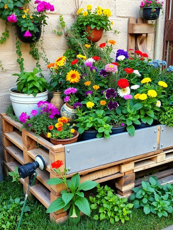 eco friendly pallet gardening ideas