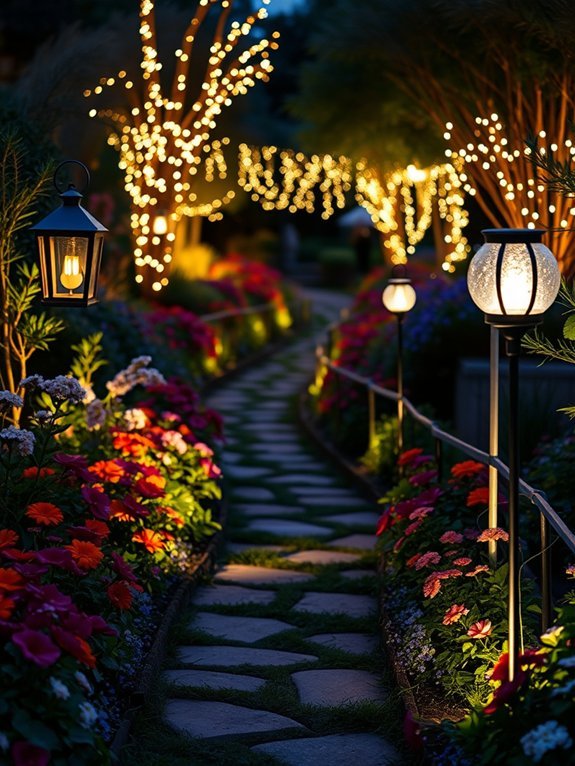 elegant outdoor illumination design