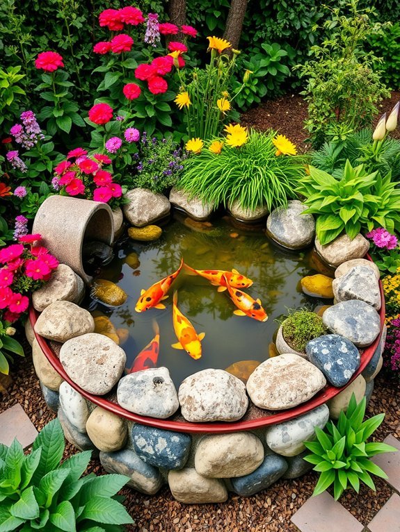 elevated aquatic garden habitat