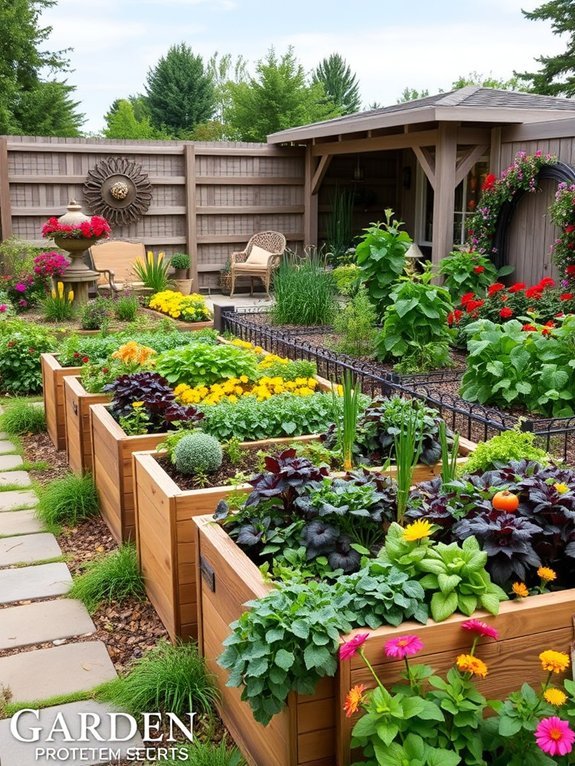 elevated gardening for aesthetics