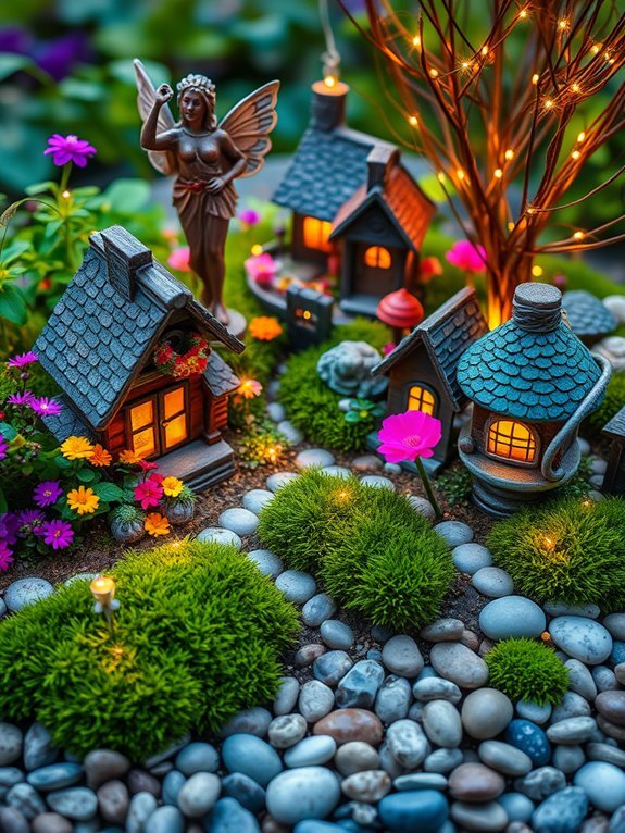 enchanting miniature garden creation