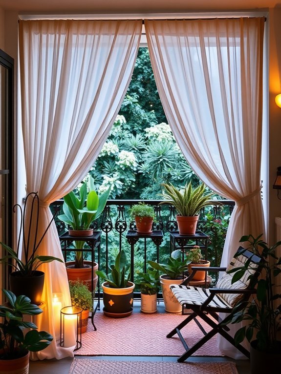 enhance outdoor privacy curtains