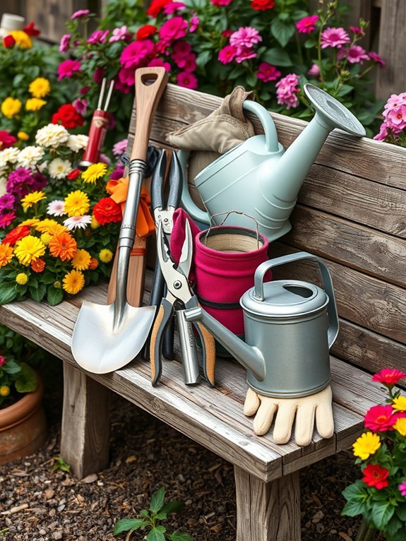 essential gardening equipment collection
