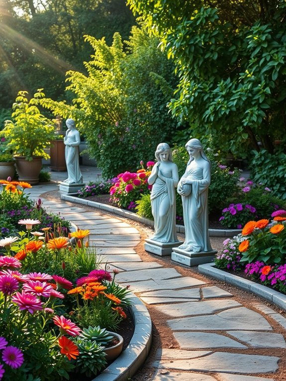 exquisite outdoor decorative sculptures