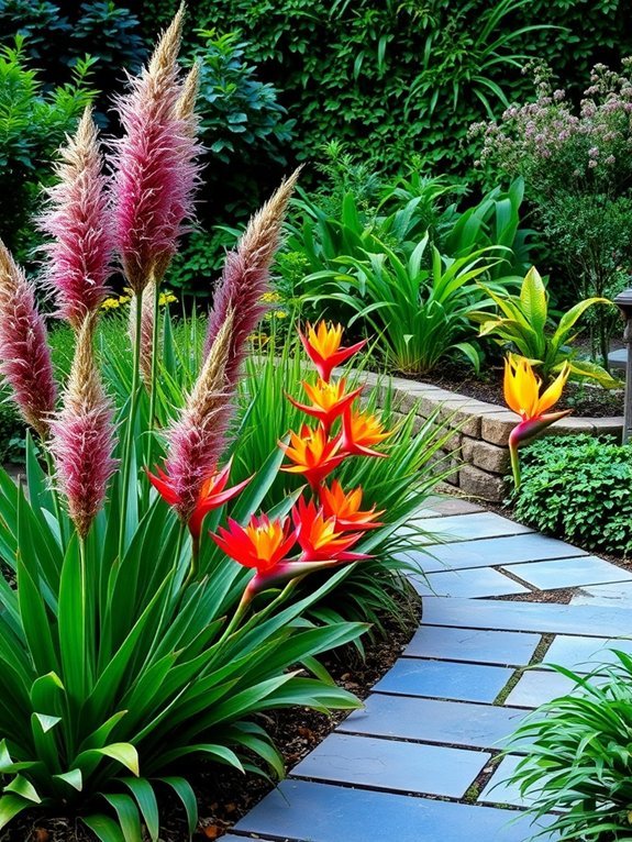 eye catching feature plants