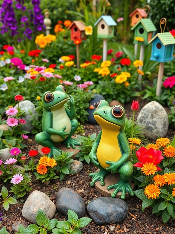 frogs with quirky charm