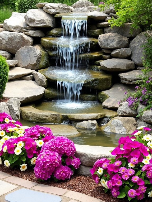 graceful garden border design