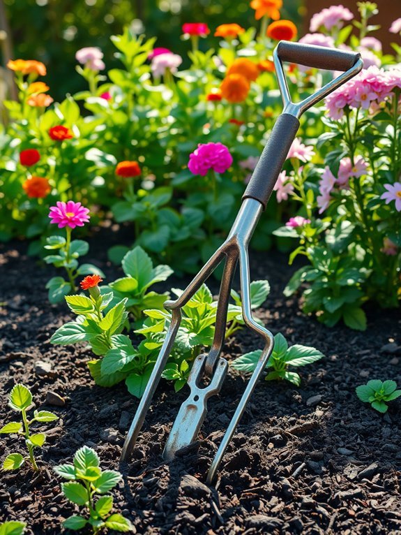 growing plants and produce
