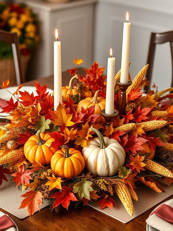 harvest celebration table decor