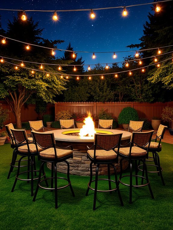 high seating lounge space