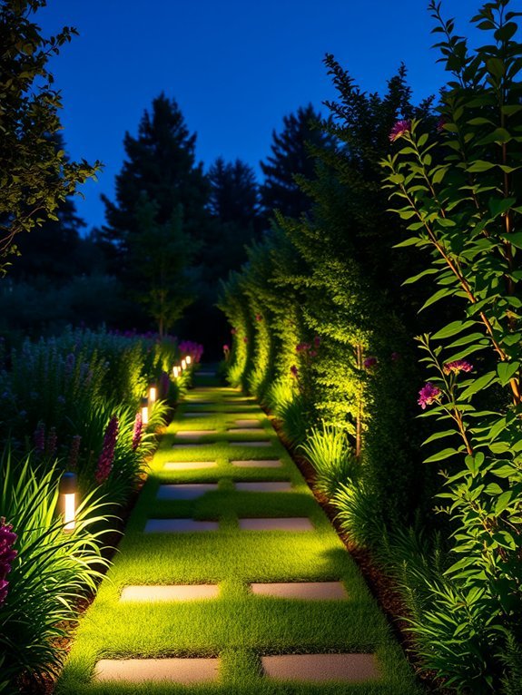 illuminate landscapes from below