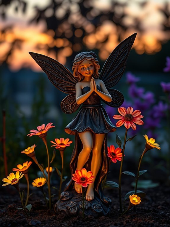 illuminated outdoor decorative sculptures