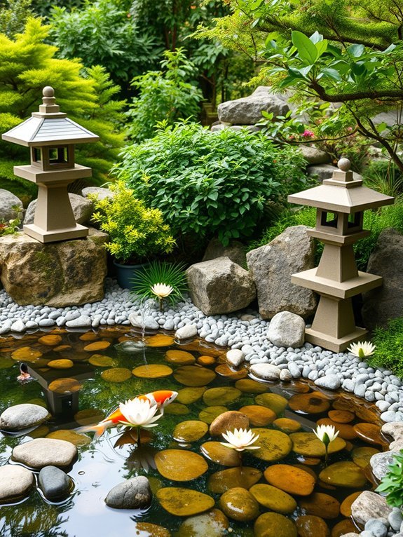 incorporate decorative water elements