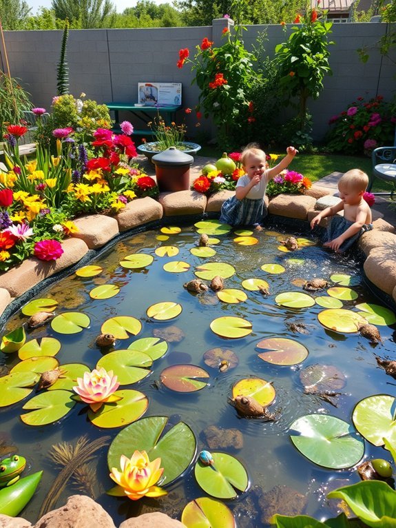 kids enjoying water play