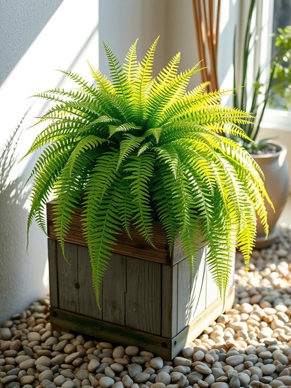 lush green leafy plants