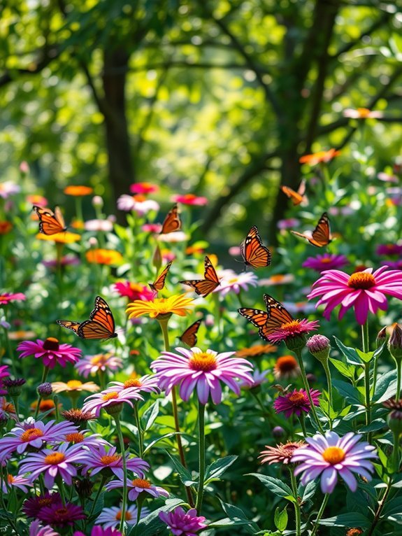 magical floral butterfly haven