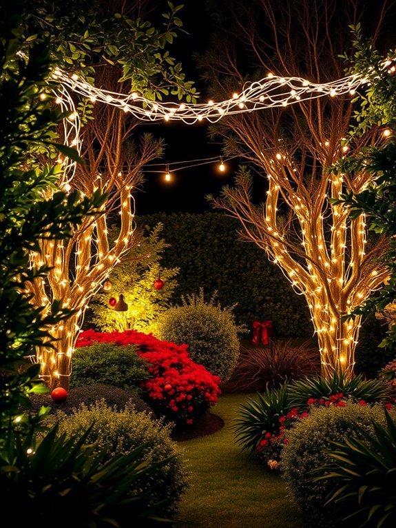 magical glowing decorative lights