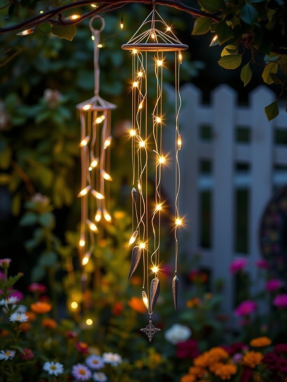 magical illuminated wind chimes