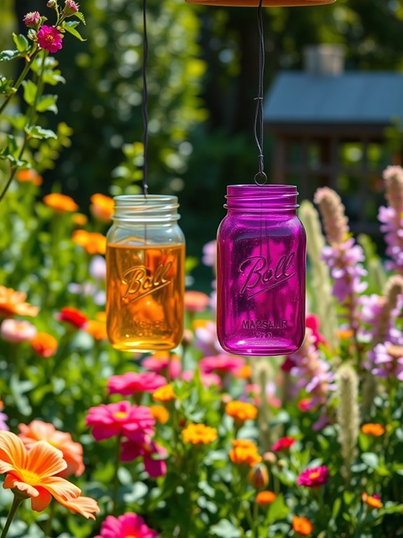 mason jar chime decoration