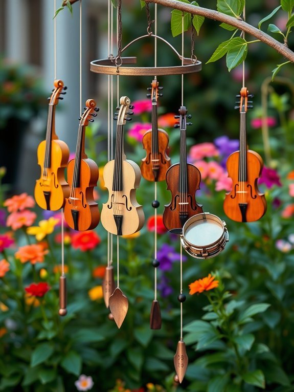 melodic outdoor decoration instrument