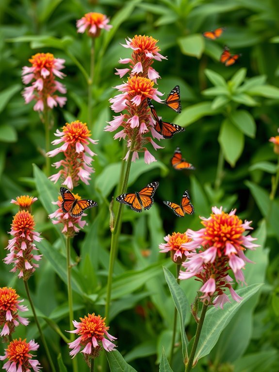 milkweed plant and habitat
